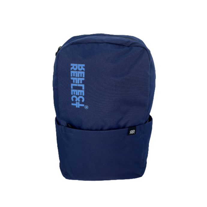Miljøvenlig blå rygsæk af genanvendt plastik til kvinder, mænd og børn. Kan fungerer som skolerygsæk og studietaske